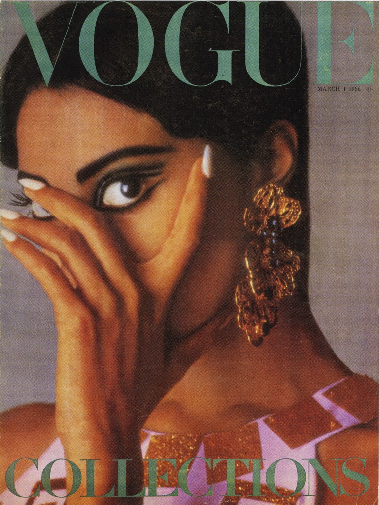 On March 1 1966 Donyale Luna made history as the first black woman to appear on the cover of VOGUE (UK Edition). 