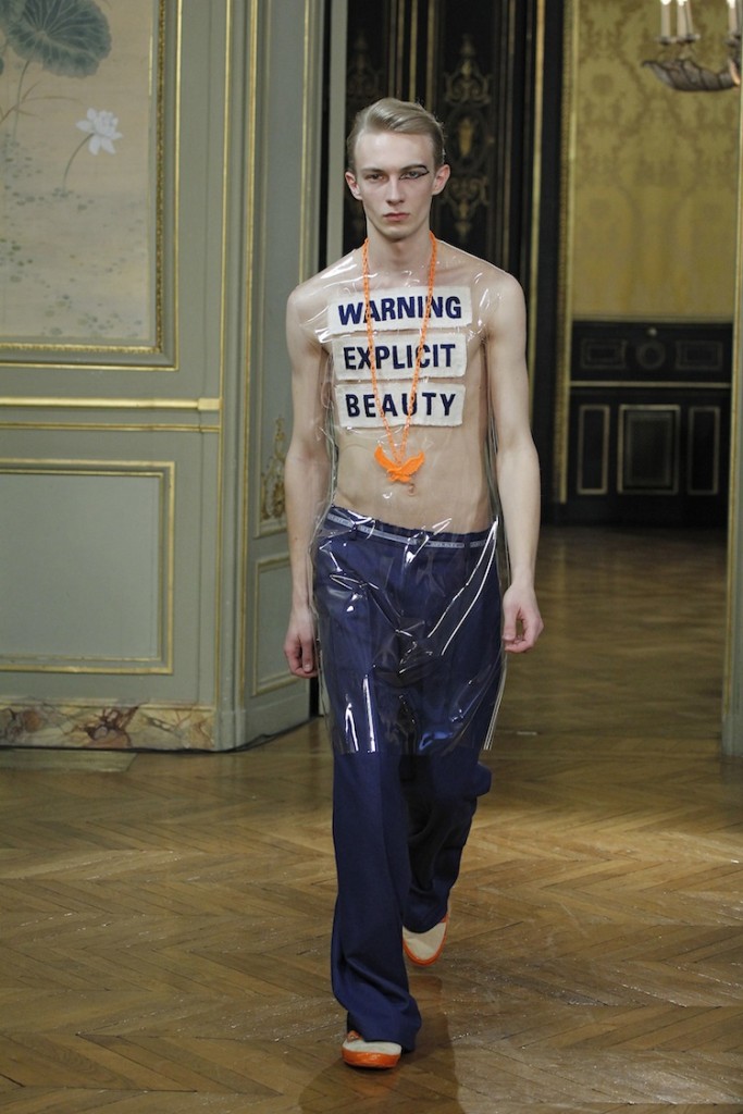 WALTER VON BEIRENDONCK FW15 Paris 01/22/15