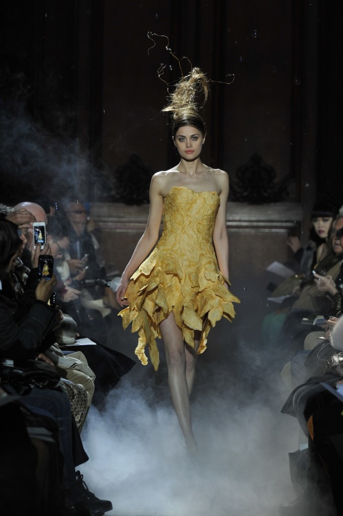 FRANK SORBIER Haute Couture Spring/Summer 2015 | FASHION INSIDER MAGAZINE