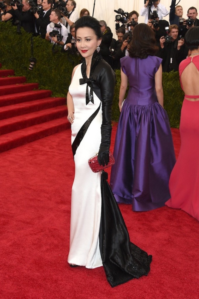 NEW YORK, NY - MAY 04:  Carina Lau attends the "China: Through The Looking Glass" Costume Institute Benefit Gala at the Metropolitan Museum of Art on May 4, 2015 in New York City.  (Photo by Larry Busacca/Getty Images)