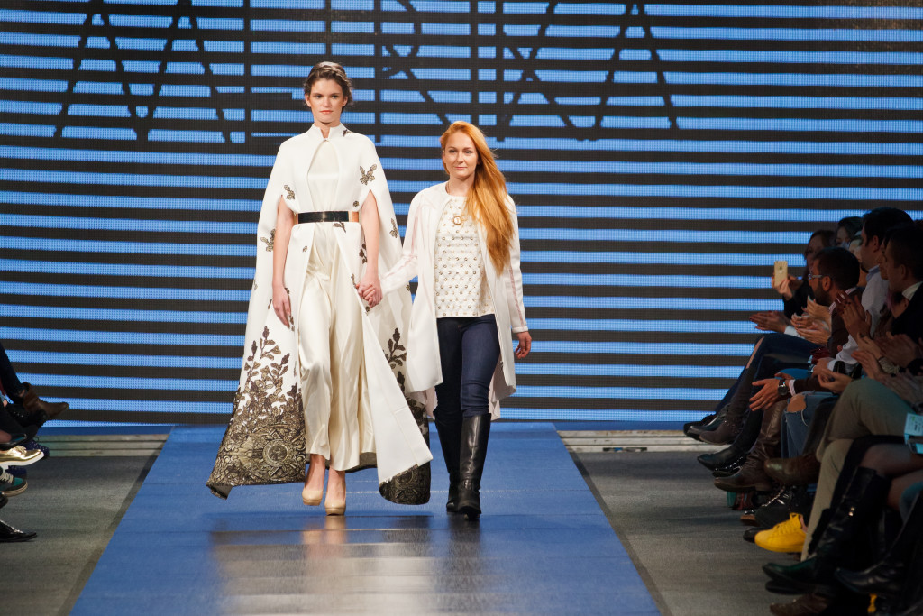 GALINA DROZD of Russia wins the European Fashion Talents Design Competition