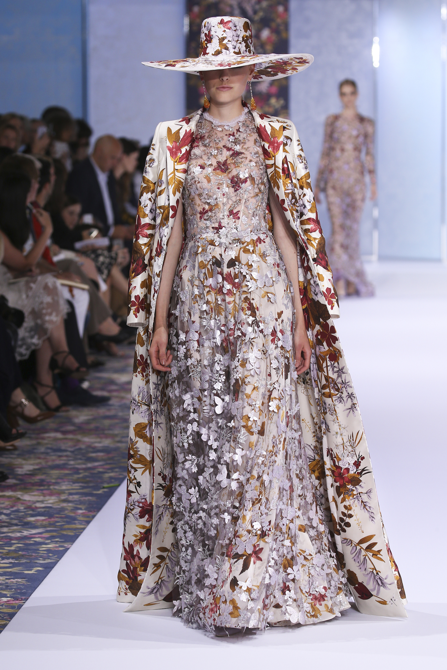 A model walks the runway during the Ralph & Russo Haute Couture Fall/Winter 2016-2017 show as part of Paris Fashion Week on July 4, 2016 in Paris, France.