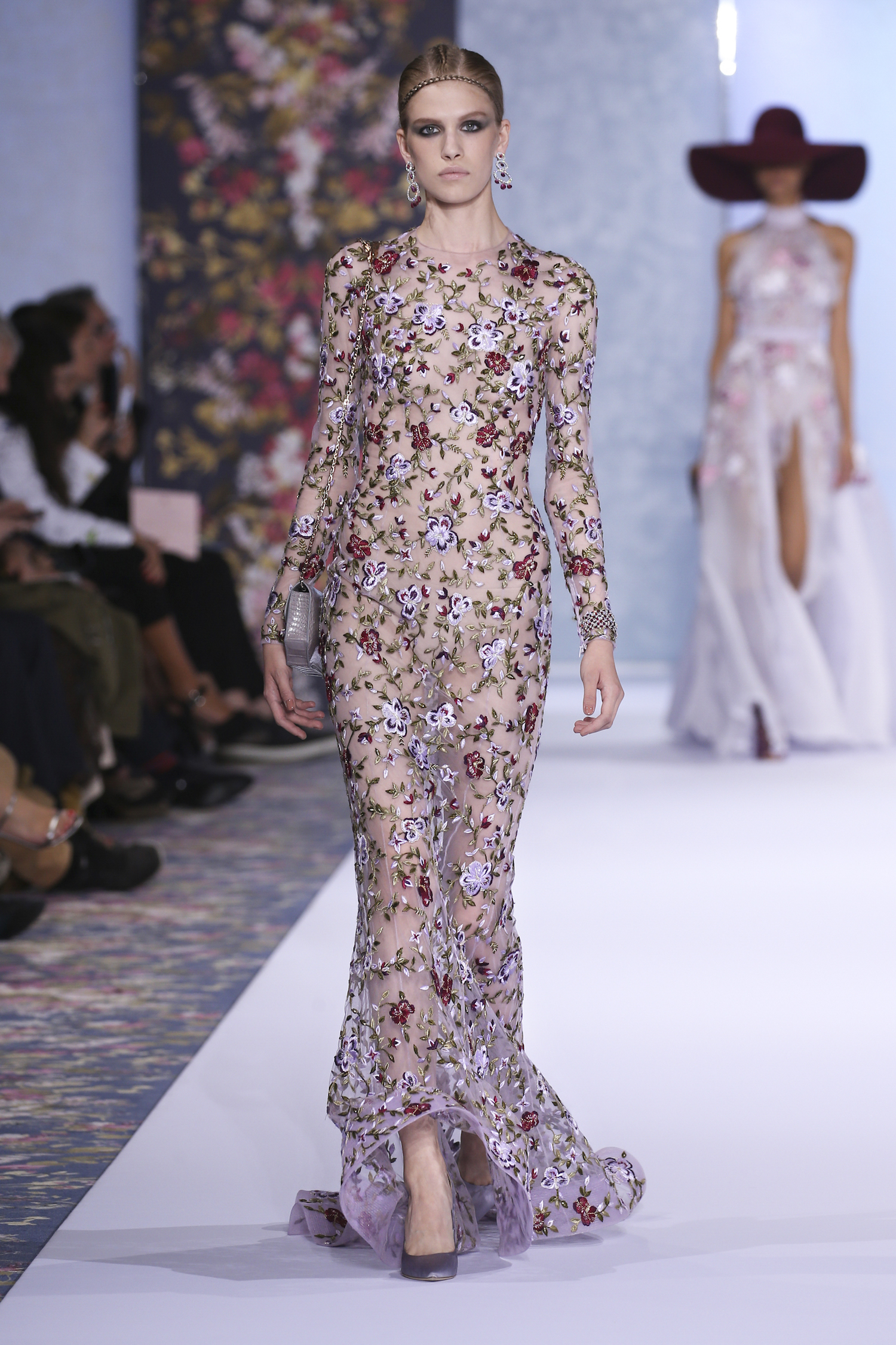 A model walks the runway during the Ralph & Russo Haute Couture Fall/Winter 2016-2017 show as part of Paris Fashion Week on July 4, 2016 in Paris, France.